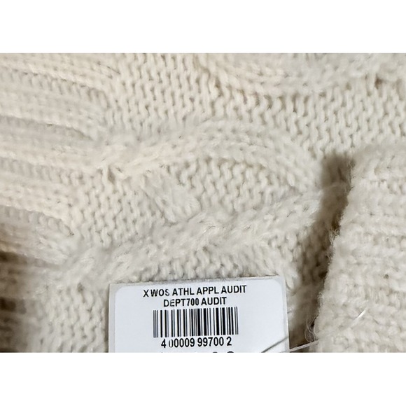 Fjall‎ Raven Sweater Ovik Cable Knit Roll Neck Wool Pullover Women's Small New - Picture 9 of 13